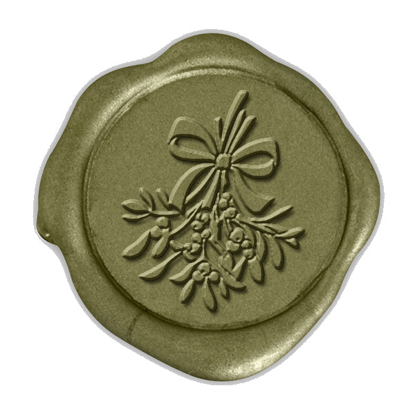 Classique Border Monogram Rectangular Wax Seal Stamp – Olive