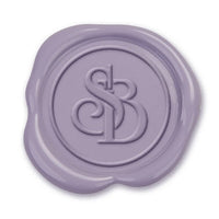 Intertwined Custom Wax Seal Stamp - University 2 Letter Monogram - Nostalgic Impressions