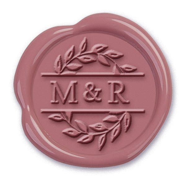 Revere Wedding Monogram Custom Wax Seal Stamp with Choice of Handle #7070 - Nostalgic Impressions