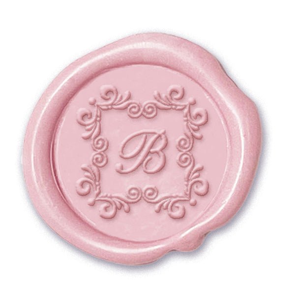 Bella Initial Custom Wax Seal Stamp #8852 - Nostalgic Impressions