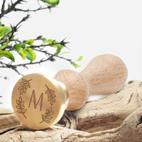 Foliole Initial Custom Wax Seal Stamp #8855 - Nostalgic Impressions