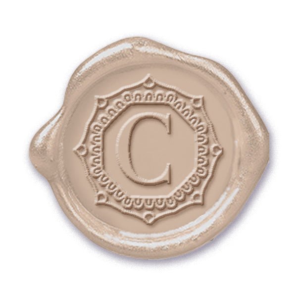 Ziviliam Initial Custom Wax Seal Stamp #8860 - Nostalgic Impressions