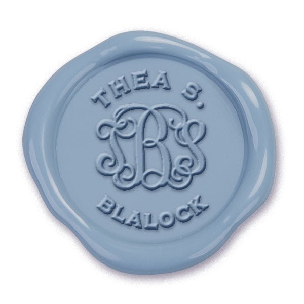 Tiffany Monogram Custom Wax Seal Stamp #2244 - Nostalgic Impressions