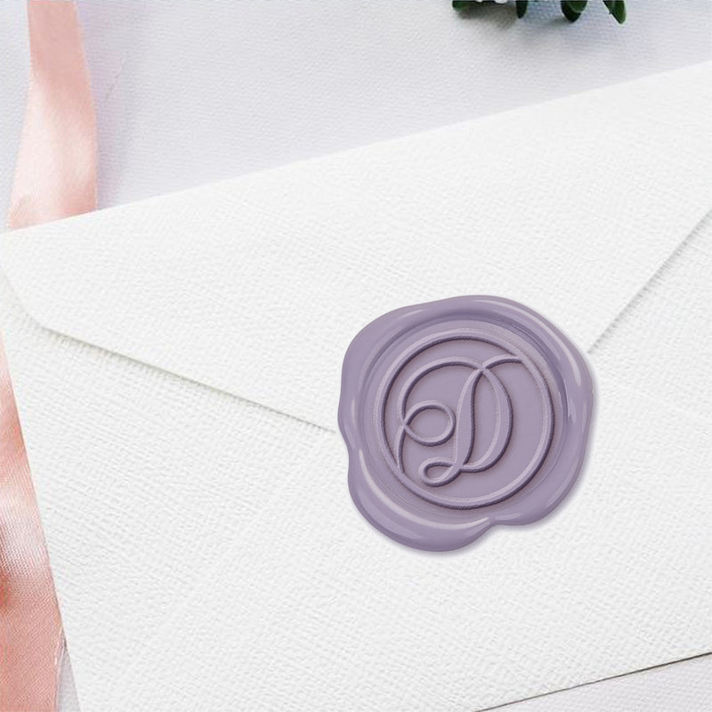 Calligraphy Script Adhesive Wax Seals #LS640 - Nostalgic Impressions