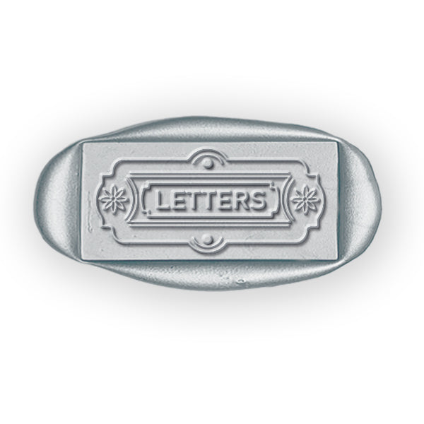 Letters  Wax Seal Stamp #5776 Rectangular- USA Handcrafted