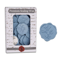 Maidenhair Wedding Adhesive Wax Seal Quick - Ship Stickers 25PK - 6 Colors - Nostalgic Impressions