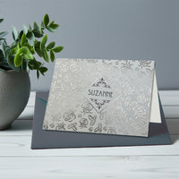 Personalized Name Foil Note Cards with Envelopes by Nostalgic Impressions