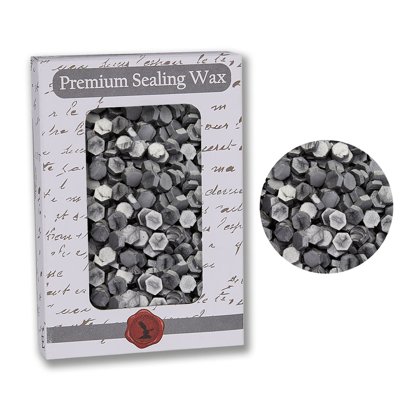 Metallic Silver Premium Sealing Wax Beads 2 oz. PK