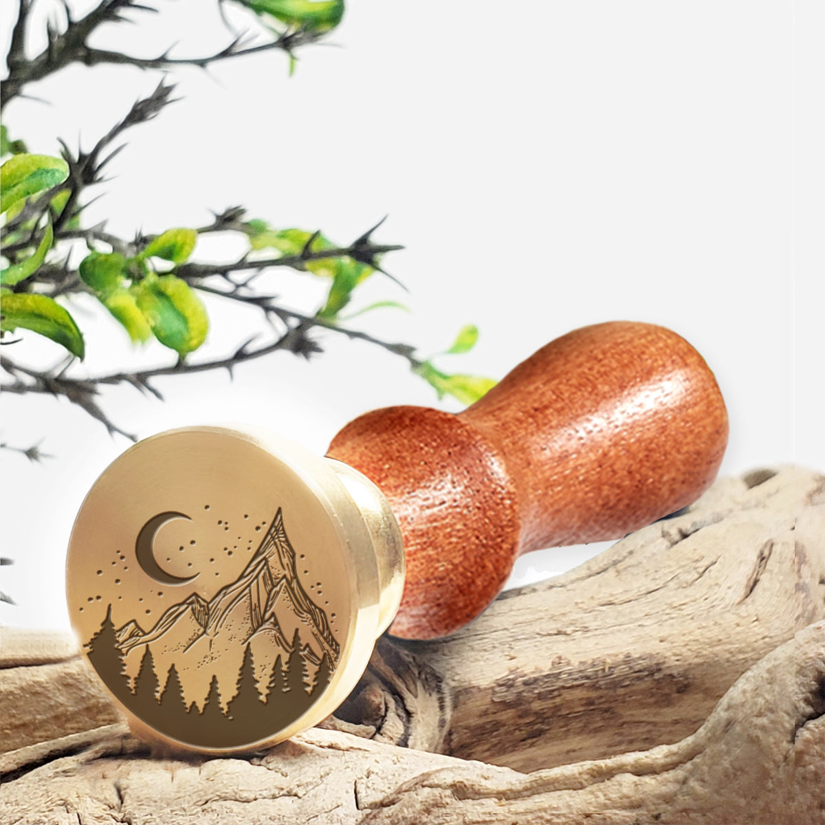 Mountain Peak Wax Seal Stamp #5187- USA Handcrafted
