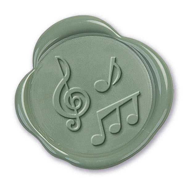 Musical Notes Wax Seal Stamp #4928-USA Handcrafted