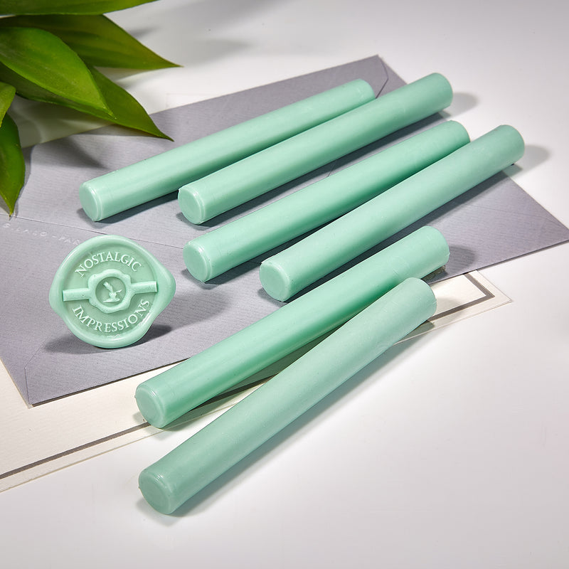 Mint Premium Glue Gun Sealing Wax - Pack of 6 - Nostalgic Impressions