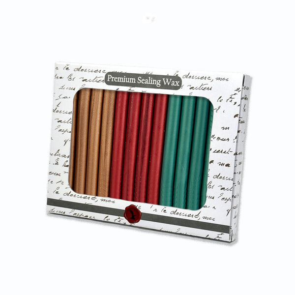 Christmas Premium Glue Gun Sealing Wax Assortment - 12Pcs. Saver Pack - Nostalgic Impressions