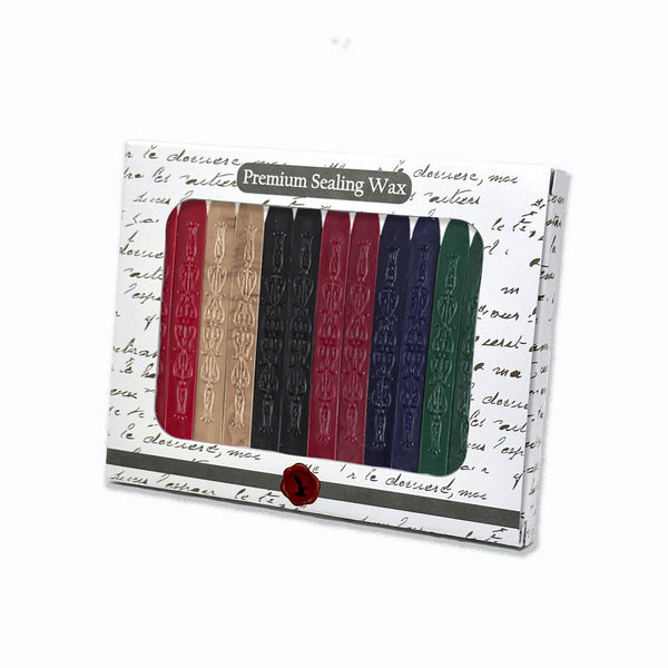 Royal Premium Sealing Wax with wick - 12PK Saver Pack Assortment - Nostalgic Impressions