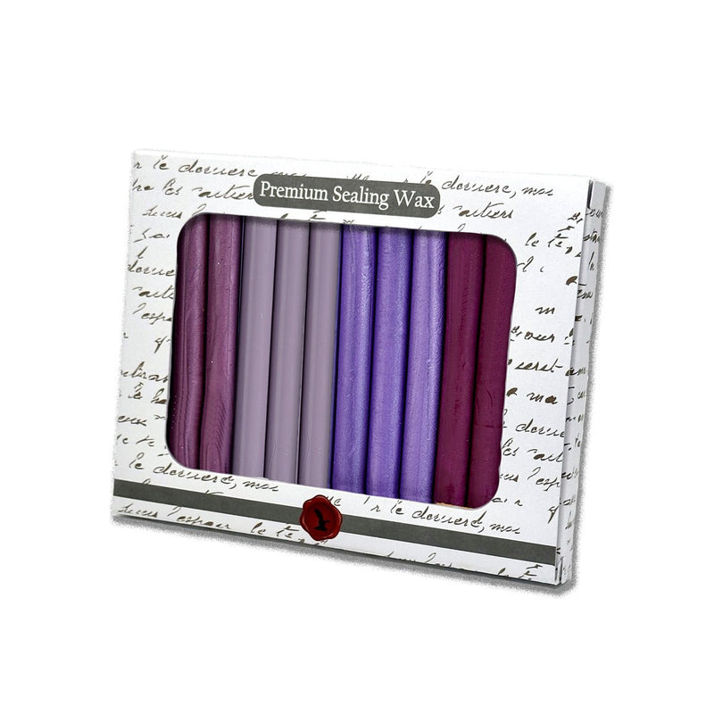 Purple Passion Premium Glue Gun Sealing Wax Assortment - 12Pcs. Saver Pack - Nostalgic Impressions