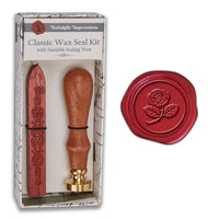 Nature - Inspired Wood Handle Wax Seal Kits - Nostalgic Impressions