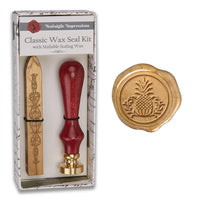 Nature - Inspired Wood Handle Wax Seal Kits - Nostalgic Impressions