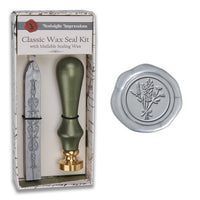Nature - Inspired Wood Handle Wax Seal Kits - Nostalgic Impressions