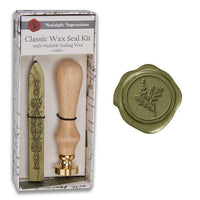 Nature - Inspired Wood Handle Wax Seal Kits - Nostalgic Impressions
