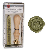 Nature - Inspired Wood Handle Wax Seal Kits - Nostalgic Impressions