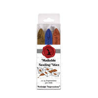 Flexible Letter Sealing Wax - Popular Color Tri-Packs