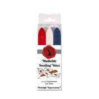 Flexible Letter Sealing Wax - Popular Color Tri-Packs