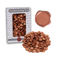 Copper Premium Sealing Wax Beads 2 oz. PK - Nostalgic Impressions