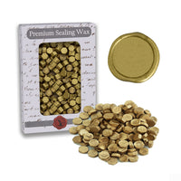 Antique Gold Premium Sealing Wax Beads 2 oz. PK - Nostalgic Impressions