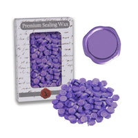 NEW Metallic Purple Premium Sealing Wax Beads 2 oz. PK - Nostalgic Impressions