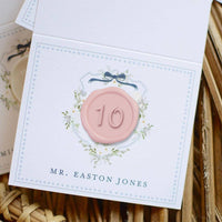 Number Adhesive Wax Seal Stickers for Table Number, Place Cards, Escort Cards, Anniversaries and More! - Nostalgic Impressions