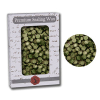 Olive Green Premium Sealing Wax Beads 2 oz. PK