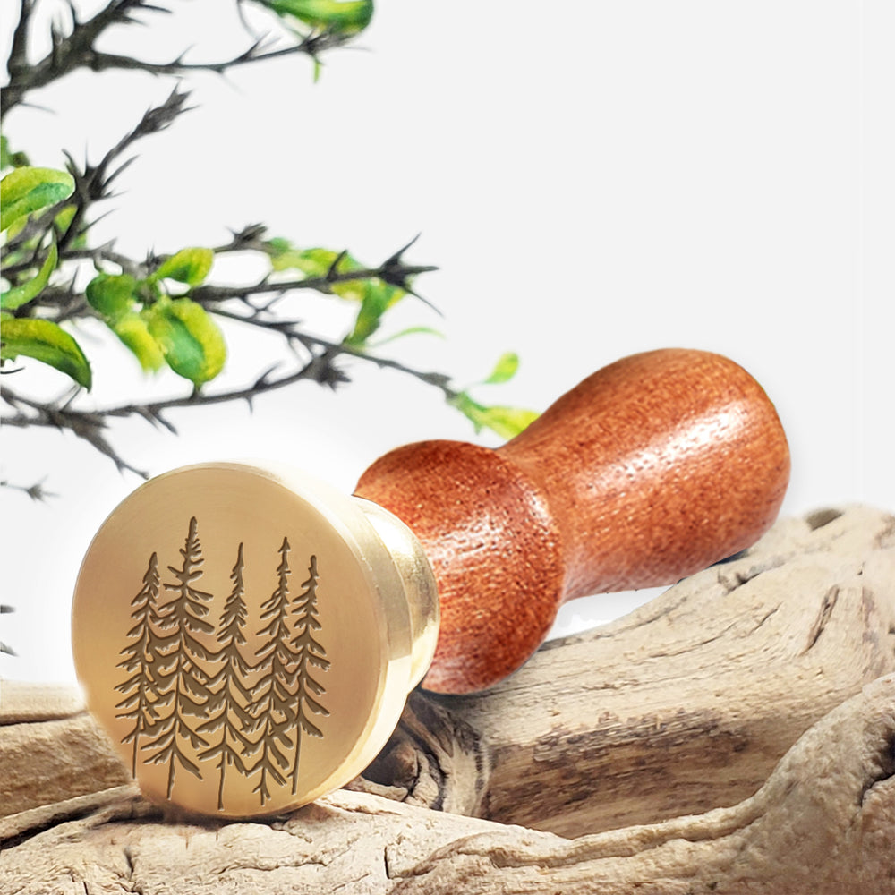 Pine Tree Grove Wax Seal Stamp #5192- USA Handcrafted – Nostalgic  Impressions
