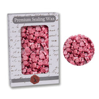 Pink Pearl Premium Sealing Wax Beads 2 oz. PK - Nostalgic Impressions