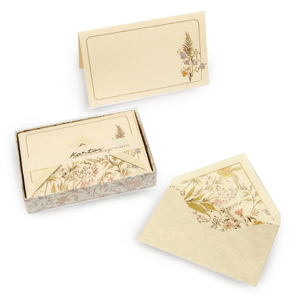 Italian Fold - over Boxed Card Set 10/10 - Primavera - Nostalgic Impressions