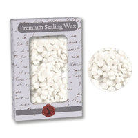 Pure White Premium Sealing Wax Beads 2 oz. PK - Nostalgic Impressions