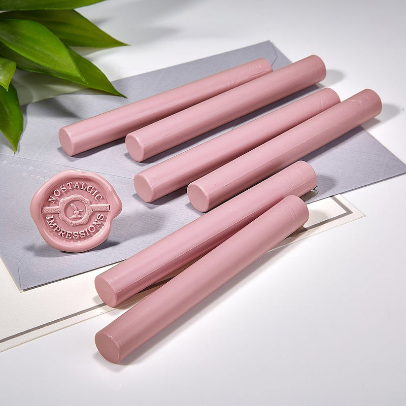 Peony Glue Gun Sealing Wax - Pack of 6 - Nostalgic Impressions