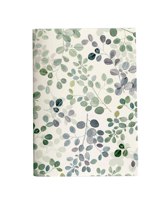 Eucalipto Stapled Notebooks 6x8 " - Lined - Nostalgic Impressions