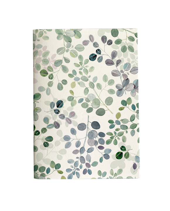 Eucalipto Stapled Notebooks  6x8 " - Lined