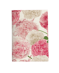 Peonies Stapled Notebooks 6x8 " - Lined - Nostalgic Impressions