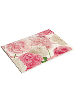 Peonies Stapled Notebooks  6x8 " - Lined