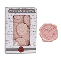Branch Heart Wedding Adhesive Wax Seal Quick - Ship Stickers 25PK - 7 Colors - Nostalgic Impressions