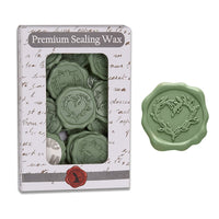 Branch Heart Wedding Adhesive Wax Seal Quick - Ship Stickers 25PK - 7 Colors - Nostalgic Impressions