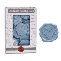 Branch Heart Wedding Adhesive Wax Seal Quick - Ship Stickers 25PK - 7 Colors - Nostalgic Impressions