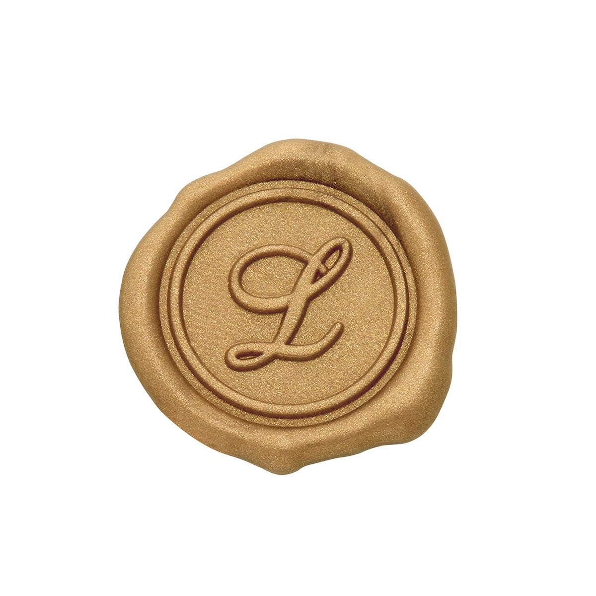 Gold Foil Roses Single Initial Note Cards with Wax Seals - 8 Personalized Blank Stationery Set