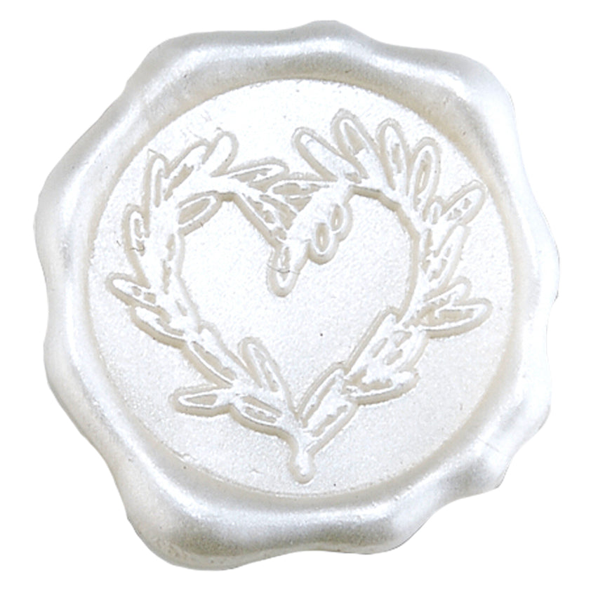 Adhesive Wax Seal Stickers for Envelopes and Invitations (25-Pack)-BOGO