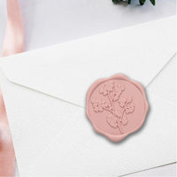 Maidenhair Wedding Adhesive Wax Seal Quick - Ship Stickers 25PK - 6 Colors - Nostalgic Impressions