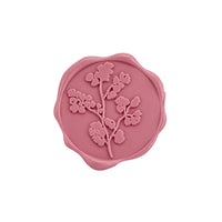 Maidenhair Wedding Adhesive Wax Seal Quick - Ship Stickers 25PK - 6 Colors - Nostalgic Impressions