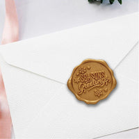 Seasons Greetings Adhesive Wax Seal 25PK Quick - Ship Stickers - Nostalgic Impressions