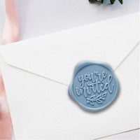 You're Invited Adhesive Wax Seal Quick - Ship Stickers 25PK - 6 Colors - Nostalgic Impressions