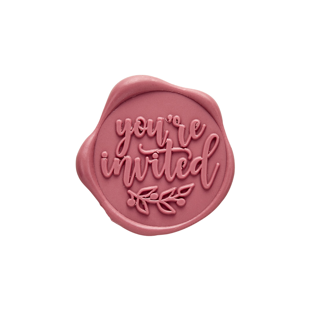 You're Invited Adhesive Wax Seal Quick - Ship Stickers 25PK - 6 Colors - Nostalgic Impressions