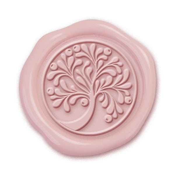 Spirit Tree Hand Pressed Adhesive Wax Seals #R686 - Nostalgic Impressions